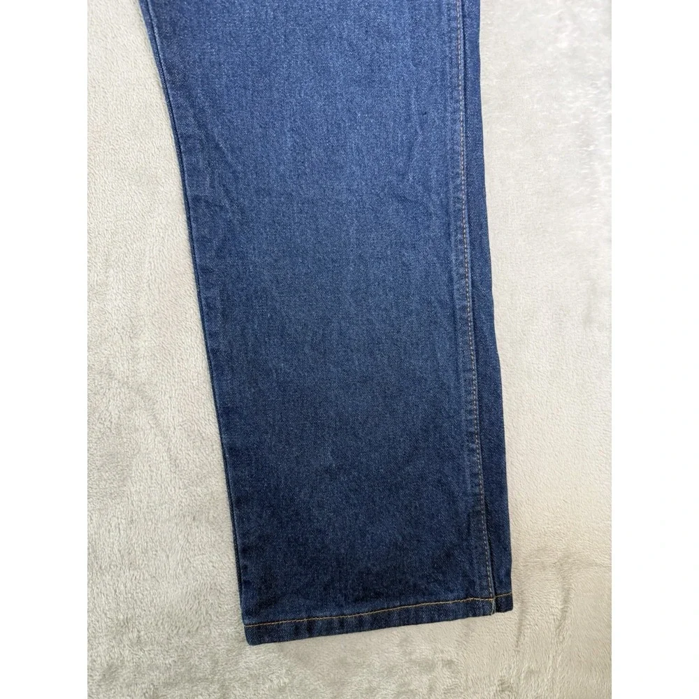 Wrangler Jeans Mens 36x30 Blue Denim Cowboy Cut‎ Western 1013MWZ Dark Wash